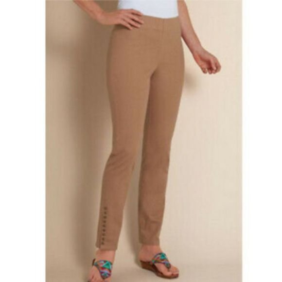 Soft Surroundings pull-on pants/  S. - Picture 1 of 9